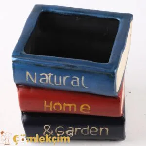 Kitap Saksılar - Kitap Saksı Modelleri - Toprak Saksı